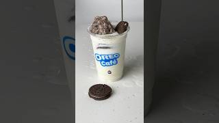 Oreo milkshake #icecream #oreo #asmr #oreorecipes