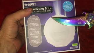 Home Depot Clearance HY-Impact Northern Sky Brite Galaxy Nebula Projector MUST BUY