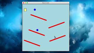 Easy Race to exit platform game with Python 3 and Turtle