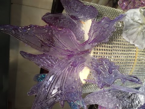 How to make an edible glass ( sugar) butterflies, idea how to decorate cakes! How to make an edible glass ( sugar) butterflies, idea how to decorate cakes!