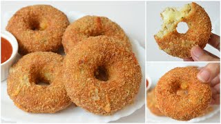 CHICKEN CHEESE DONUTS by (YES I CAN COOK)