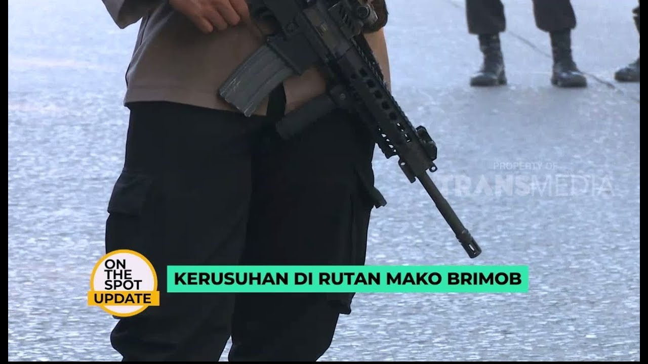 KERUSUHAN DI RUTAN MAKO BRIMOB - YouTube