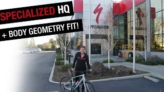 Specialized Bikes HQ tour! + Body Geometry Fit! | spiffykerms