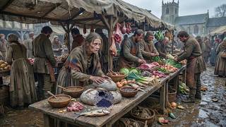 What Medieval Peasants Actually Ate in England in 1340 (The Disgusting Truth)