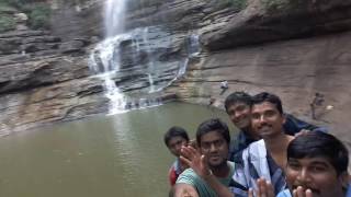 Gundala waterfalls  in Nelki venkatapoor