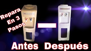 como reparar dispensador de agua