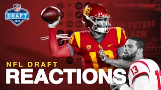 2024 NFL Draft LIVE Reactions | Round 1
