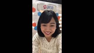 2018.04.22ウェザーニュースLiVEインスタ 角田奈緒子