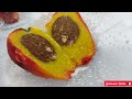 خوخ على الطريقة التقليدية بعجينة اللوز و حشو بنين بزاف مع لمستي الخاصة🍑