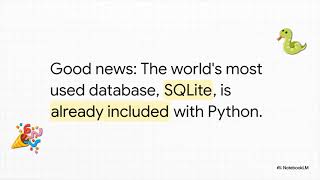 Python SQLite: Database and Table Creation #ai #sql #sqlite3