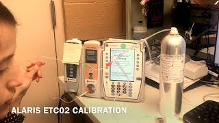 Calibration ETCO2 Alaris