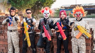 Download LTT Films : The Hidden Warrior Duo S.E.A.L X Nerf Guns Fight Crime Rocket Mask Dangerous Gangs mp3
