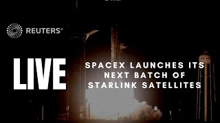 LIVE: SpaceX launches its next batch of Starlink satellites