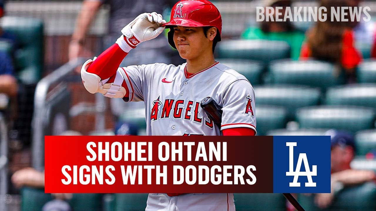 Shohei Ohtani Signs HISTORIC 10-Year, $700M Dollar Deal With Los Angles ...