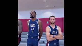 【パリ五輪】男子バスケアメリカ代表ドリームチーム　#basketball #NBA #USA #dream