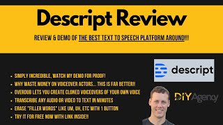 Descript Tutorial and Review | Let Me Show You Why This Is THE BEST Voiceover Software Available