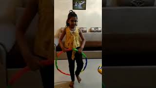 Awesome Hula Hoop And Acrobatics Skills by Rajika