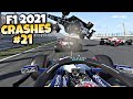 F1 2021 CRASHES #21