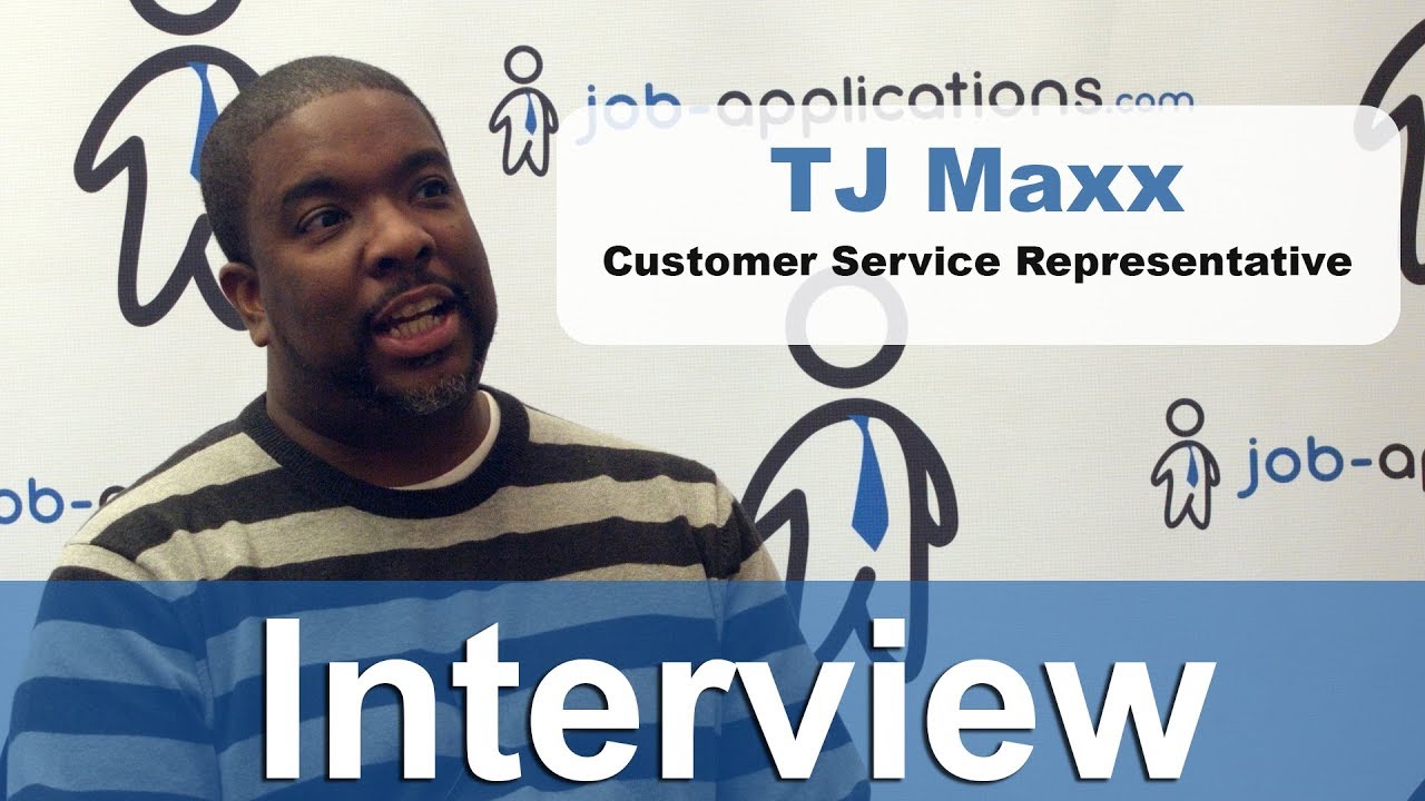 Tj Maxx Interview Customer Service Representative Youtube