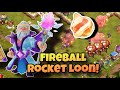 Fireball rocket loon attack strategy TH16 | Legend League Attacks #3| Clash of Clans