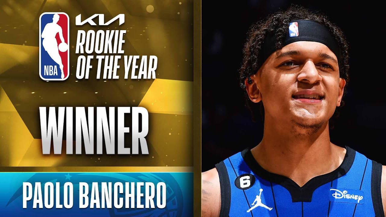 Paolo Banchero Wins The 2022-2023 NBA Kia Rookie Of The Year! #KiaROY ...