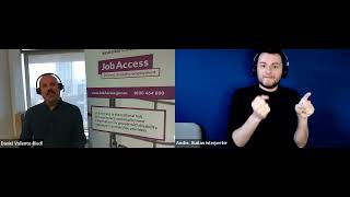 ADCET Webinar: Tertiary Providers- How JobAccess can help support employees with disability - Auslan