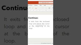 Break & Continue in Java 📚📚 ||Java tutorial #java #shorts #ytshorts #viral