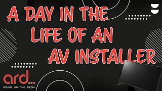 A day in the life of an AV installer - Berry St Monitors