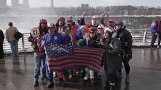 Hear from Broncos fans at Niagara Falls ahead of Broncos-Bills