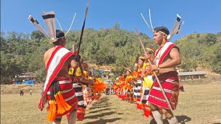 Inpui(Kabui)Naga traditional dance | New Kabuikhullen Dance troop | 1st Iring Area sports meet 2024