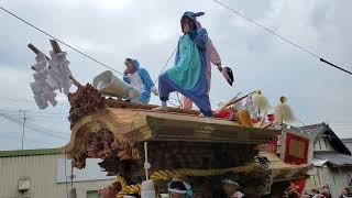 #隠だんじり#コスプレ #宮出  #陶器だんじり祭り  #2023.10.14 (Touki Danjiri Festival)