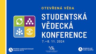 OTEVŘENÁ VĚDA - Studentská konference - Živá příroda a chemické vědy