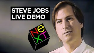 Rare Video Of Steve Jobs Demonstrating The NeXTSTEP Operating System