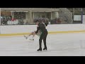 2022 burnsville autumn skate fest intermediate pairs fs exhibition live