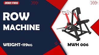 Durable and Imported Rowing Machine MWH 006 By Energie Fitness