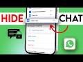 Lock WhatsApp Chats with Face ID on iPhone | Chat lock on WhatsApp