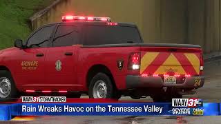 Rain wreaks havoc on the Tennessee Valley