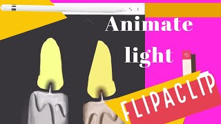 FlipaClip Tutorial How to Animate Light and the new Glow effect Tips and Tricks