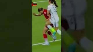 Horrible women tackle #shorts #shortvideo #football