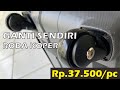 Ganti sendiri Roda Koper yang rusak, lebih hemat & cepat.