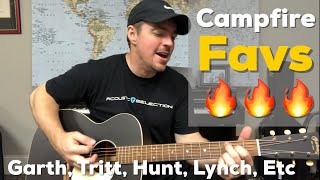 7 Campfire Favorites | Garth, Sam Hunt, Thompson Square, Lynch, Tritt, \u0026 More