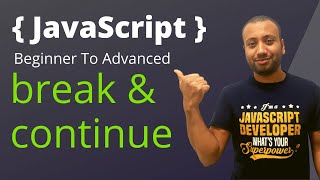 javascript bangla tutorial 29 : how to use break and continue