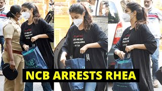 Sushant Singh Rajput case: Rhea Chakraborty ARRESTED by the NCB after 3 days of interrogation