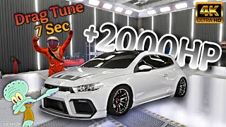 How to make a +2000HP Volkswagen Scirocco in Car Parking Multiplayer 2 | CPM2 New Update [Sub Esp]