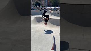 World Skate Rome 2024 Qualifier 🤯🛴Charley Dyson #shorts #shortvideo #viralvideo #scooter #italy