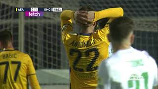 ΑΕΛ - ΟΜΟΝΟΙΑ (1-1) 19η Αγωνιστική 09.01.2021