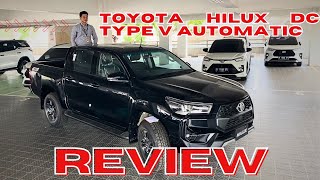 REVIEW TOYOTA HILUX DOUBLE CABIN TYPE V AUTOMATIC 2024 | #toyotahilux #toyotahilux4x4