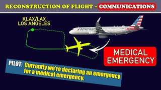 MEDICAL EMERGENCY and immediate return | American A321 | Los Angeles Airport ATC