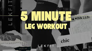 LEKFIT LEG WORKOUT