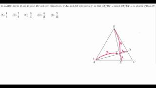 Mass Points Geometry Part 1